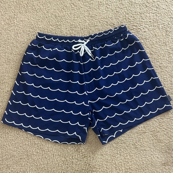 Simply Southern Other - Simply Southern Swim Trunks Men's Large Blue Drawstring Mesh Lined 5” Inseam